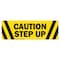 Signmission Caution Step Up 18in Non-Slip Floor Marker, 16" x 16", FD-R-16-99861 FD-R-16-99861 - alternate 1